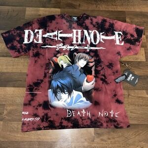 Civil Regime x Death Note American Classic Oversized Lava Wash Tee Medium Oversz